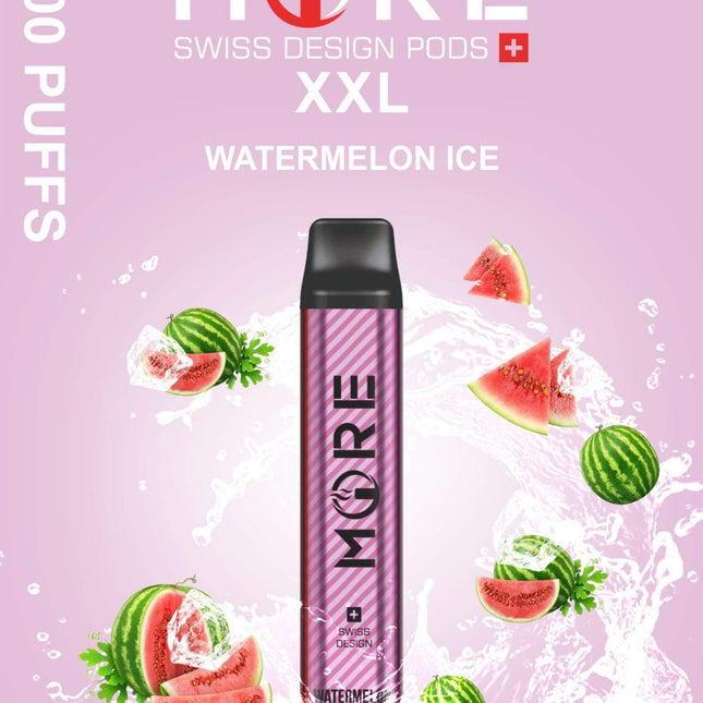 Top Vape Store Dubai - MORE XXL Disposable Vape Kit 2500 Puffs 1200mAh - Vape For Less