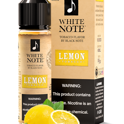WHITE NOTE Lemon Tobacco 60ML Abudhabi UAE KSA Oman