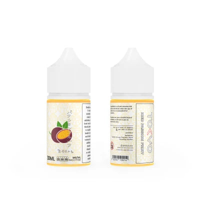 Tokyo E Juice Iced Passion Fruit Saltnic 30ml avalible abu dhbai 