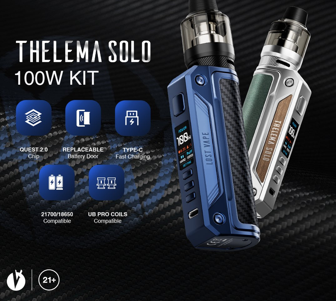 lost vape pod mod Lost Vape Thelema Solo 100W Vape Pod Mod System Abu Dhabi