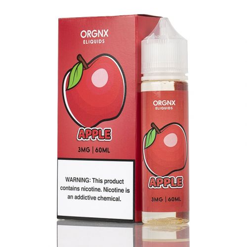 APPLE - ORGNX ELIQUIDS - 60ML Available In Abu Dhabi Dubai KSA