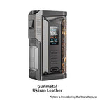 Gunmetal/ Ukiran Leather