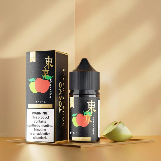 Tokyo Golden Series Double Apple Saltnic 30ml Abu Dhabi Dubai Sharjah KSA Oman