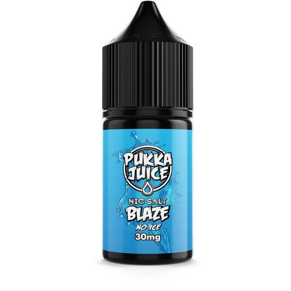 BLAZE NO ICE - BY PUKKA JUICE  30ml SALTNIC Abudhabi KSA Oman UAE