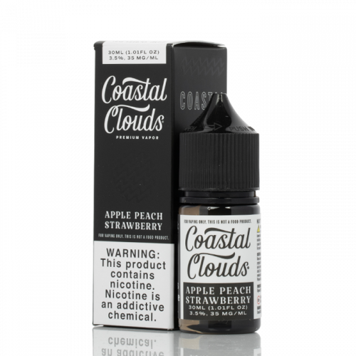Coastal Clouds Apple Peach Strawberry SaltNic 30ml