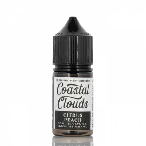 CITRUS PEACH - COASTAL CLOUDS 30ML SALTNIC Abudhabi Dubai KSA