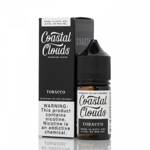 TOBACCO - COASTAL CLOUDS 30ML SALTNIC Abudhabi Ruwais Dubai Fujairah KSA 