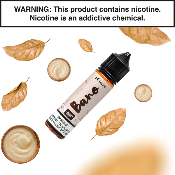 Bano Creamy Tobacco E Liquid by eCigara uae