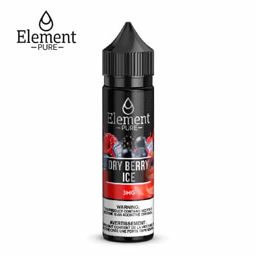 ELEMENT PURE - DRY BERRY ICE ELIQUID (60ML) ABU DHABI DUBAI RUWAIS KSA