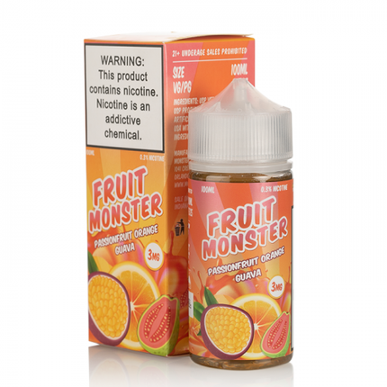 Passionfruit Orange Guava - Jam Monster - Fruit Monster Abudhabi Dubai Al Ain KSA