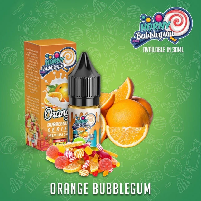 Horny Flava Bubblegum Orange Saltnic 30ml