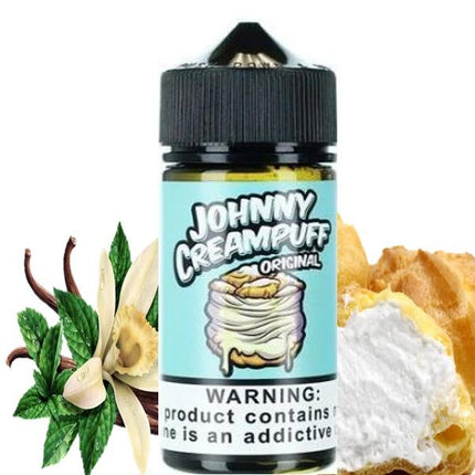 ORIGINAL - JOHNNY CREAMPUFF 100ML ELIQUID Abudhabi Dubai KSA