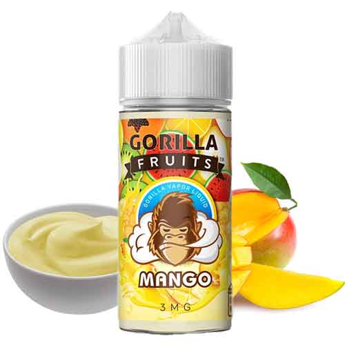 Mango Gorilla Custard Fruits E Liquid by E&B Flavor - E-LIQUIDS - UAE - KSA - Abu Dhabi - Dubai - 