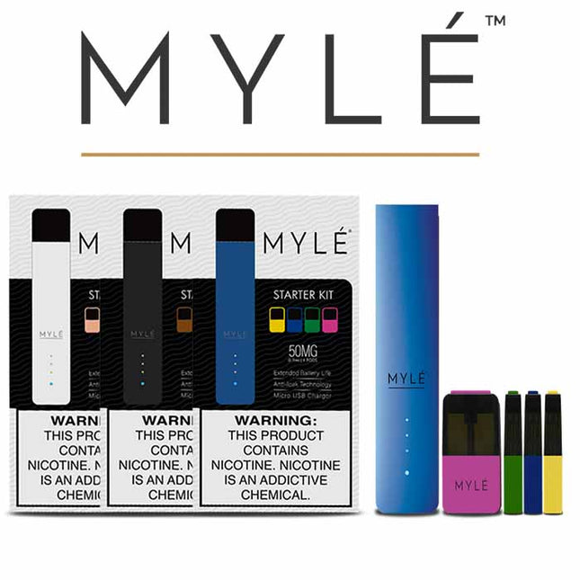 MYLE VAPE STARTER KIT V4 (4 PODS INCLUDED)