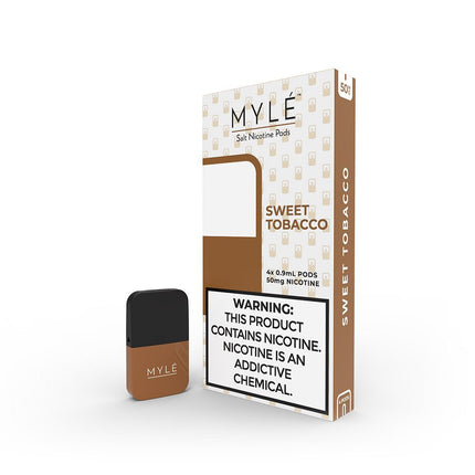 Fine-Quality MYLE Disposable Pods Kit - MYLE Pods Sweet-Tobacco Flavor - Vape For Less