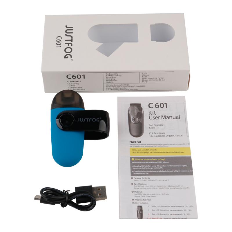 JUSTFOG C601 ULTRA PORTABLE VAPE KIT Dubai | Best Vape Online Store UAE ...
