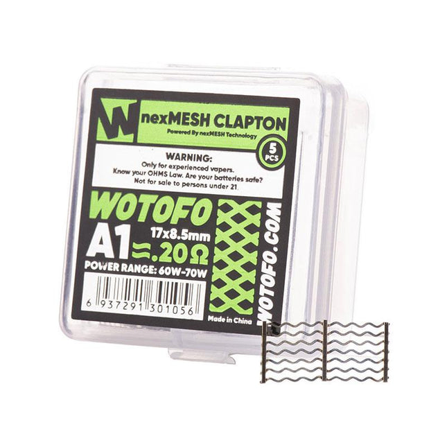Wotofo NexMESH A1 Clapton Vape Mesh Coil