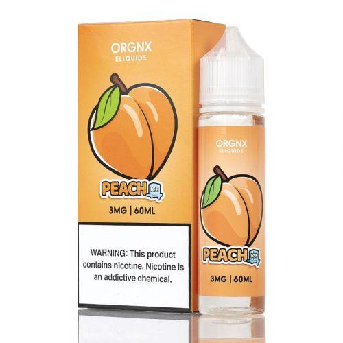ICED PEACH - ORGNX ELIQUIDS - 60ML available In UAE Abu Dhabi Dubai KSA