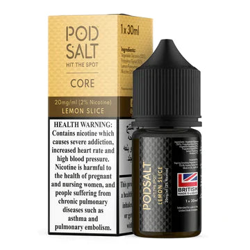 Pod Salt - Lemon Slice Saltnic Abu Dhabi Dubai Sharjah Umm Al Quawain KSA