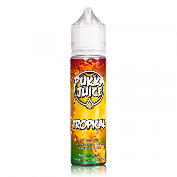 TROPICAL - BY PUKKA JUICE 60ml E JUICE Abudhabi KSA Oman