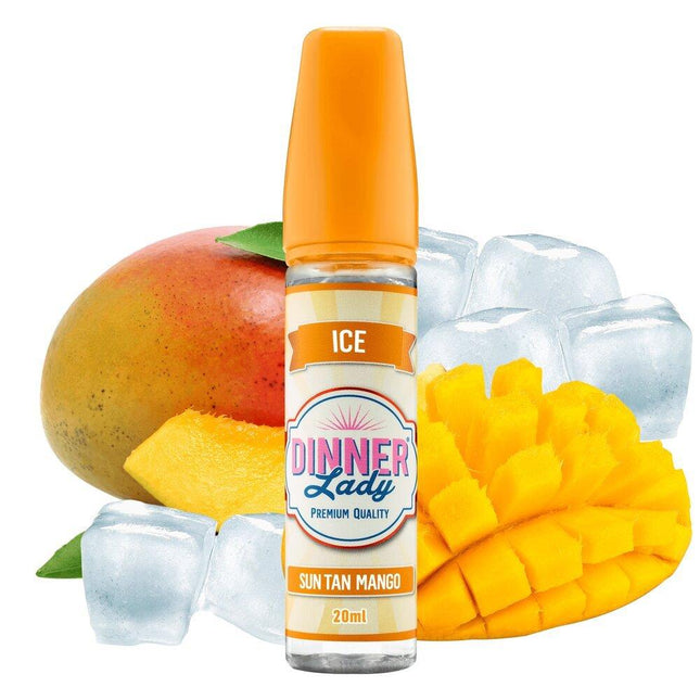 Dinner Lady Sun Tan Mango Ice Freebase E-Liquid