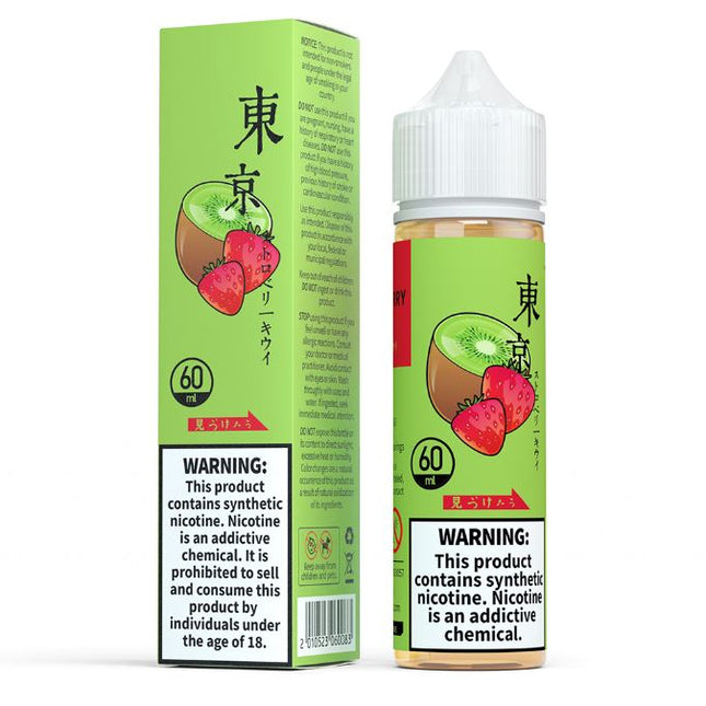 Tokyo Iced Strawberry Kiwi E Liquid Vape Delivery in Ruwais