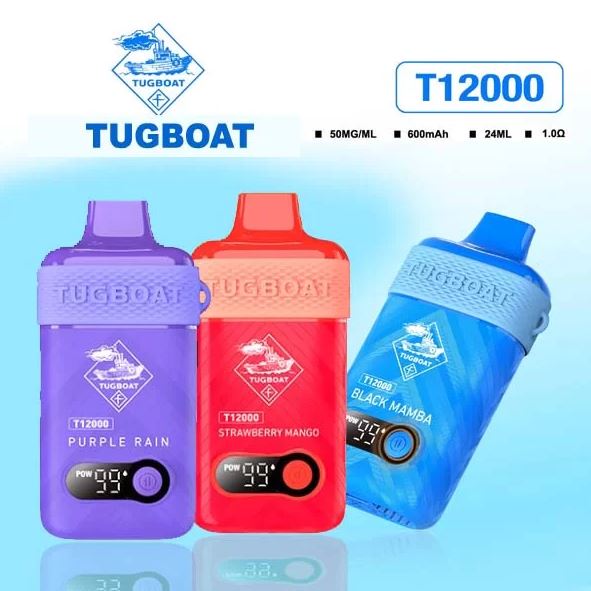 Tugboat T12000 Disposable Vape (12,000 Puffs) Best Shop in Dubai